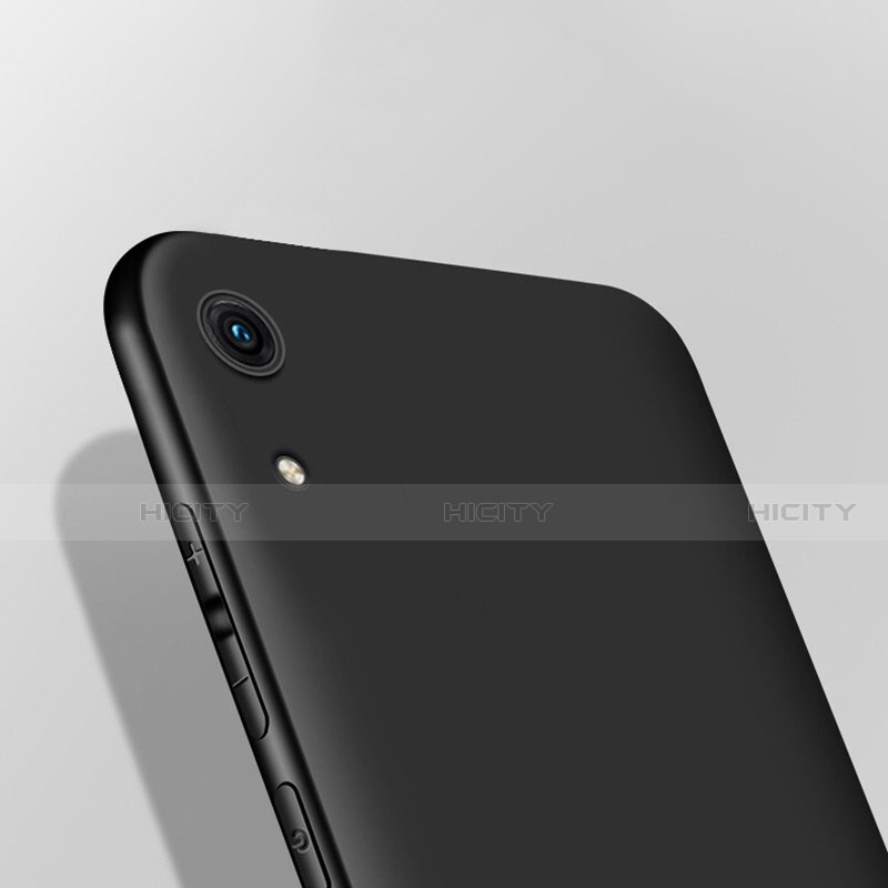 Custodia Silicone Ultra Sottile Morbida S07 per Huawei Y6 (2019) Nero