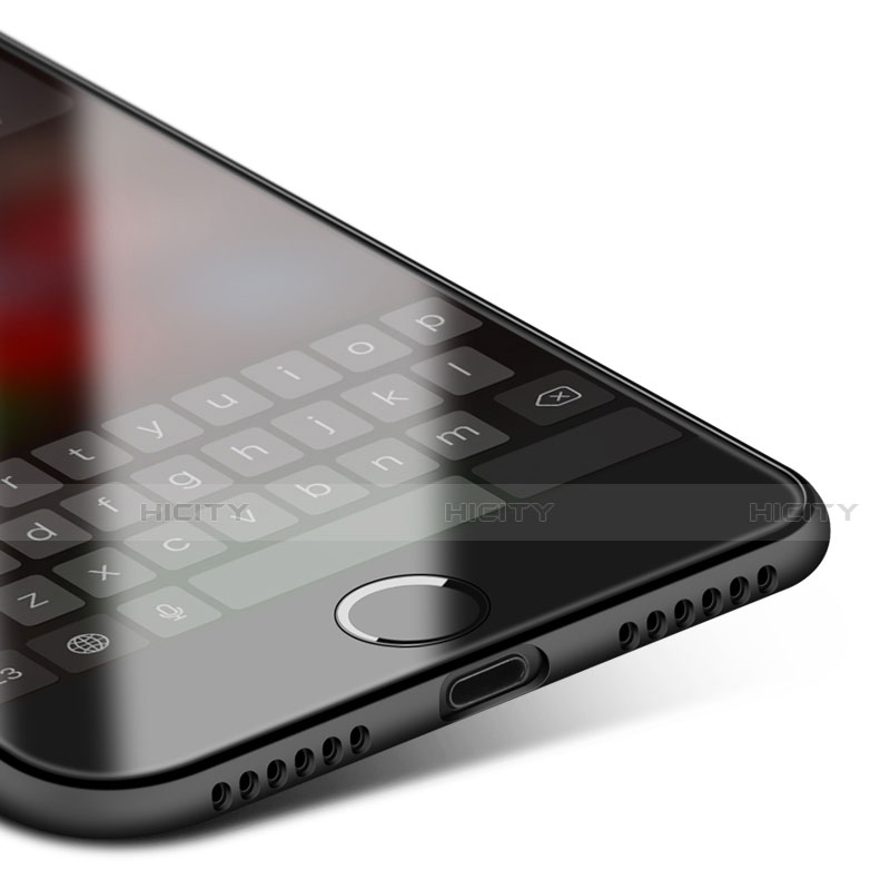 Custodia Silicone Ultra Sottile Morbida S08 per Apple iPhone SE (2020) Nero