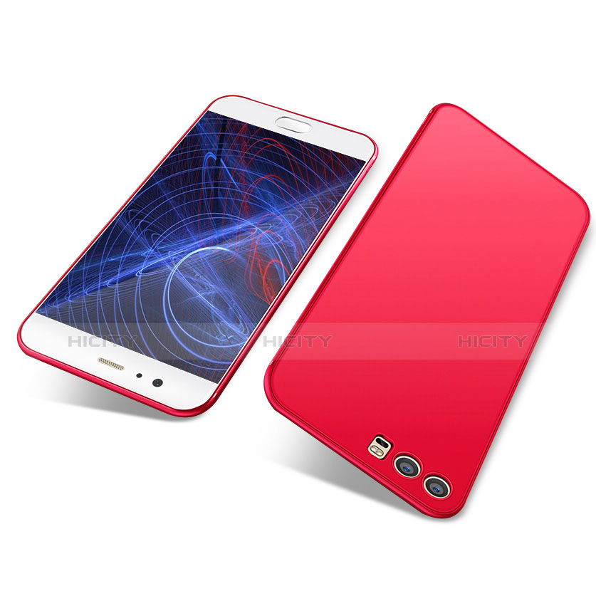 Custodia Silicone Ultra Sottile Morbida S08 per Huawei P10 Rosso