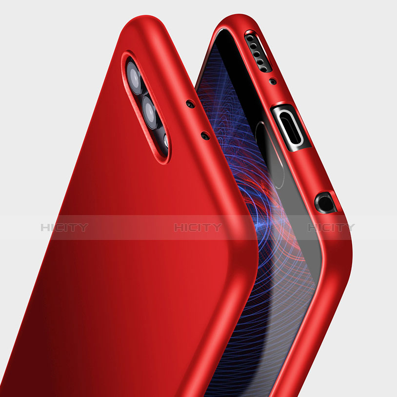 Custodia Silicone Ultra Sottile Morbida S09 per Huawei Honor V10 Rosso