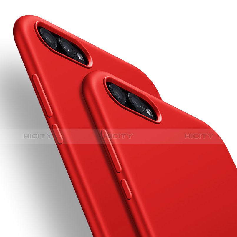 Custodia Silicone Ultra Sottile Morbida S09 per Huawei Honor V10 Rosso