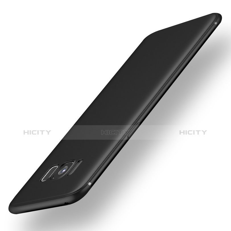 Custodia Silicone Ultra Sottile Morbida S09 per Samsung Galaxy S8 Plus Nero