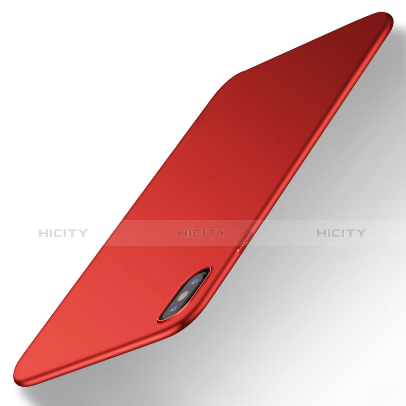 Custodia Silicone Ultra Sottile Morbida S14 per Apple iPhone Xs Max Rosso