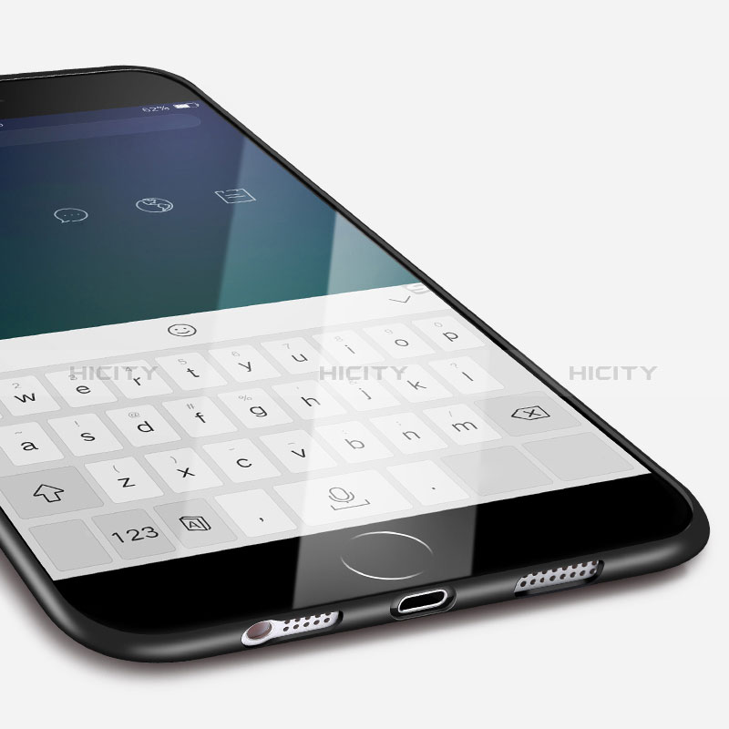 Custodia Silicone Ultra Sottile Morbida U03 per Apple iPhone SE Nero