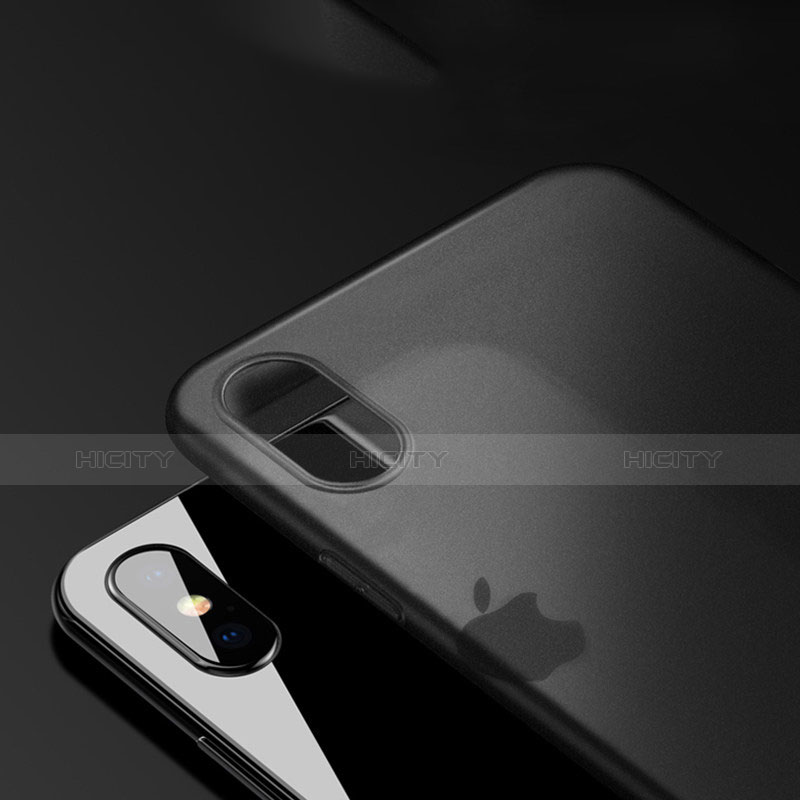 Custodia Silicone Ultra Sottile Morbida V02 per Apple iPhone Xs Max Nero