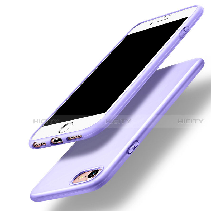 Custodia TPU Morbida Lucido per Apple iPhone SE3 2022 Viola