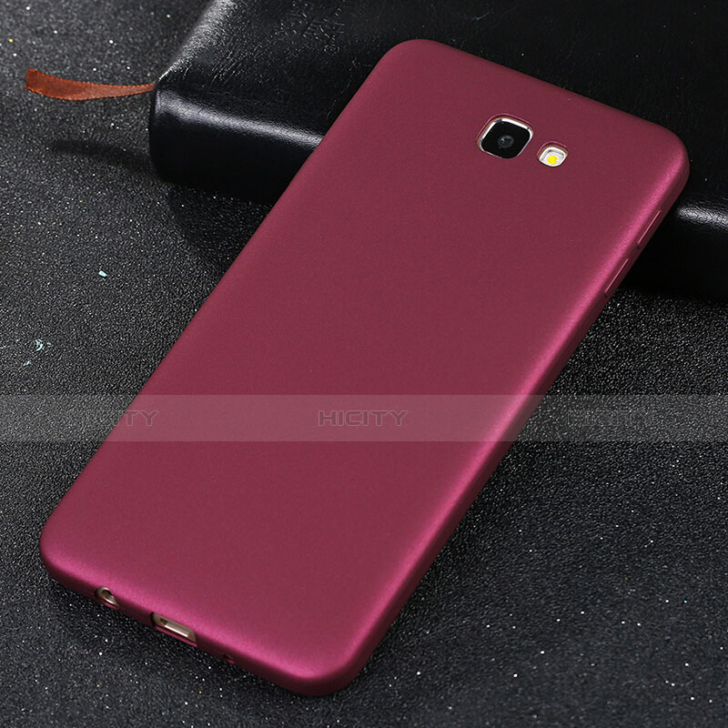 Custodia TPU Morbida Lucido per Samsung Galaxy On7 (2016) G6100 Rosso