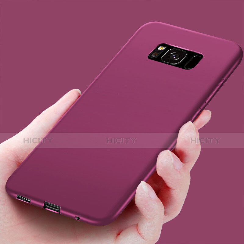 Custodia TPU Morbida Lucido per Samsung Galaxy S8 Plus Viola