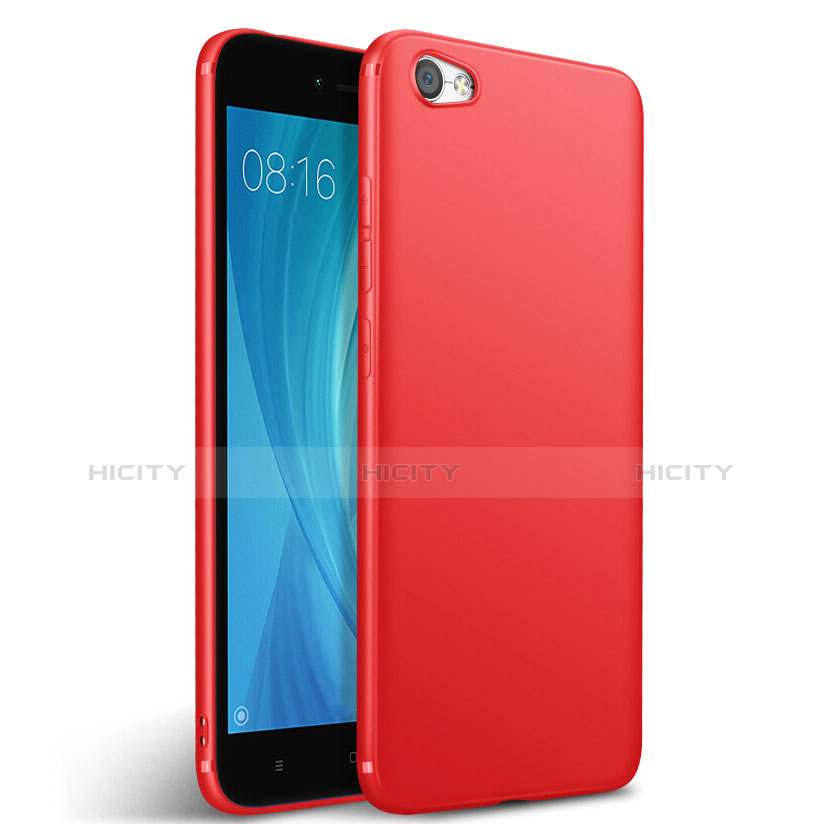 Custodia TPU Morbida Lucido per Xiaomi Redmi Note 5A Standard Edition Rosso