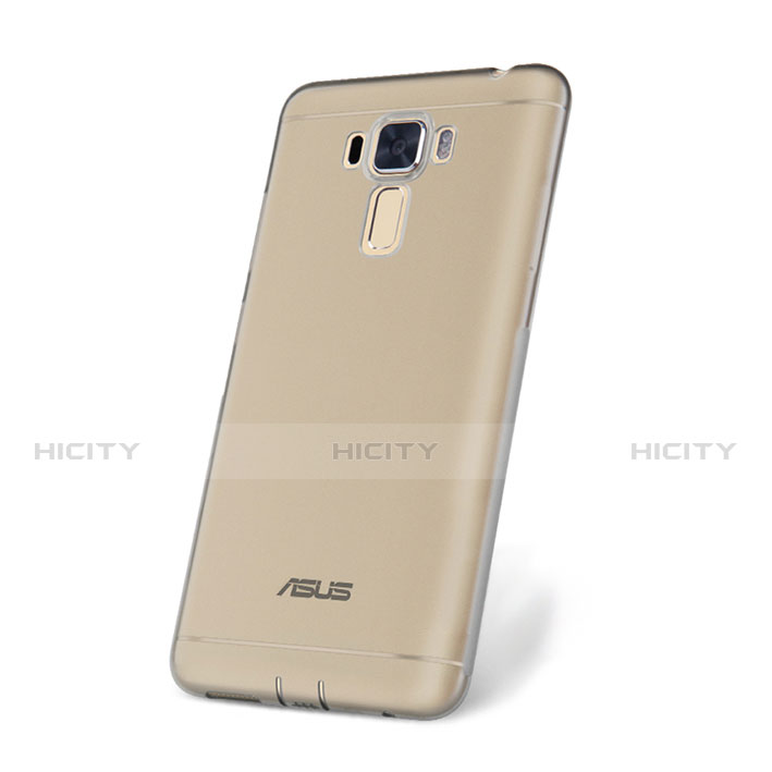 Custodia TPU Trasparente Ultra Sottile Morbida per Asus Zenfone 3 Laser Grigio