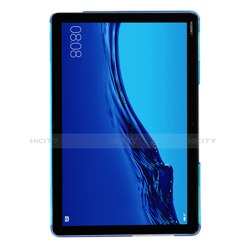 Custodia TPU Trasparente Ultra Sottile Morbida per Huawei MediaPad C5 10 10.1 BZT-W09 AL00 Blu