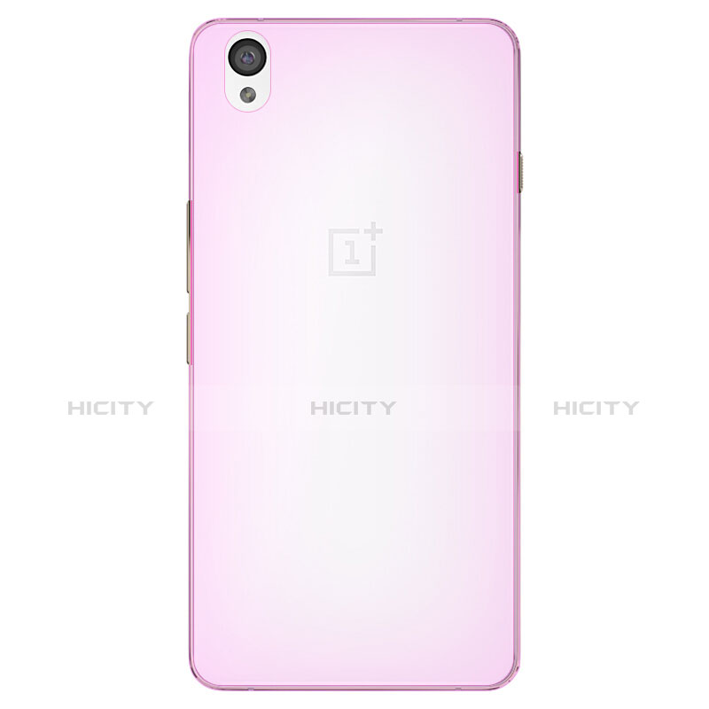 Custodia TPU Trasparente Ultra Sottile Morbida per OnePlus X Rosa