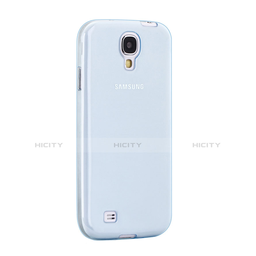 Custodia TPU Trasparente Ultra Sottile Morbida per Samsung Galaxy S4 i9500 i9505 Blu