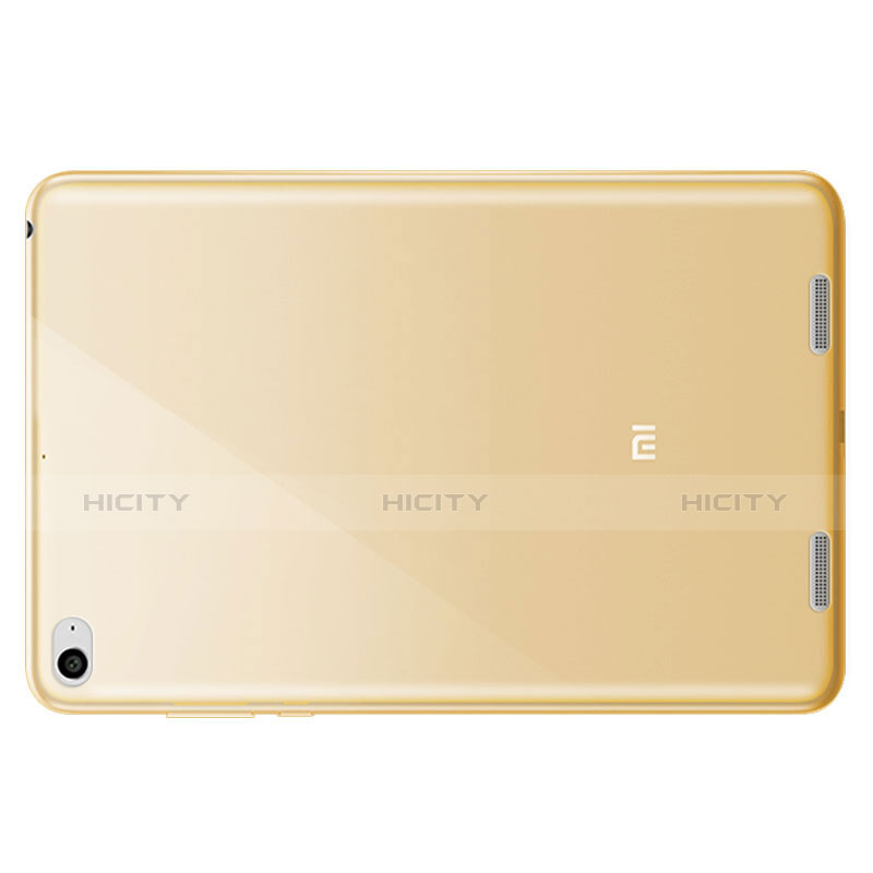 Custodia TPU Trasparente Ultra Sottile Morbida per Xiaomi Mi Pad 2 Oro