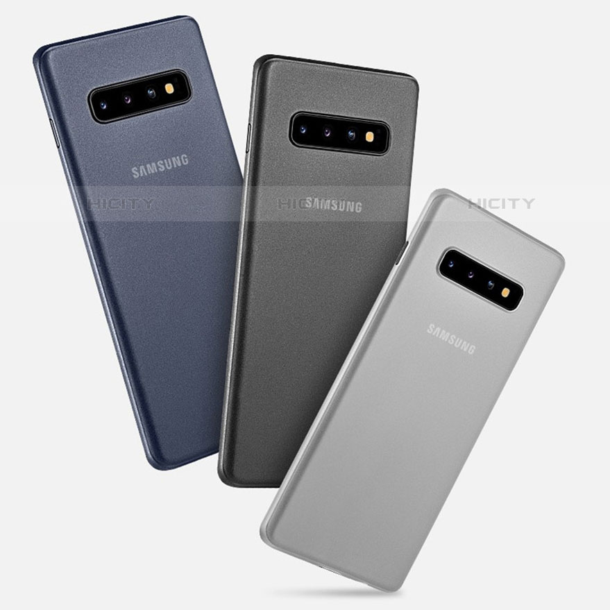Custodia Ultra Slim Trasparente Rigida Cover Opaca P01 per Samsung Galaxy S10 5G