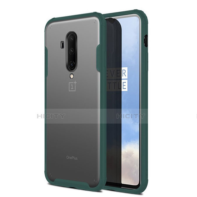 Custodia Ultra Slim Trasparente Rigida Cover Opaca per OnePlus 7T Pro 5G