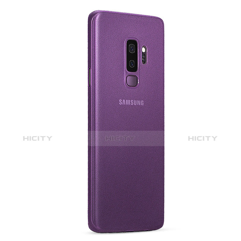 Custodia Ultra Slim Trasparente Rigida Cover Opaca per Samsung Galaxy S9 Plus