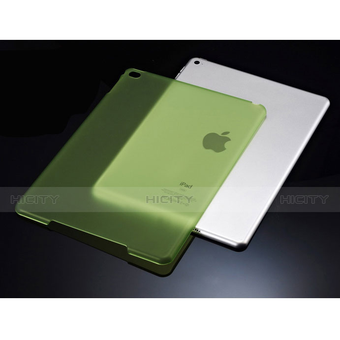 Custodia Ultra Slim Trasparente Rigida Opaca per Apple iPad Air Verde