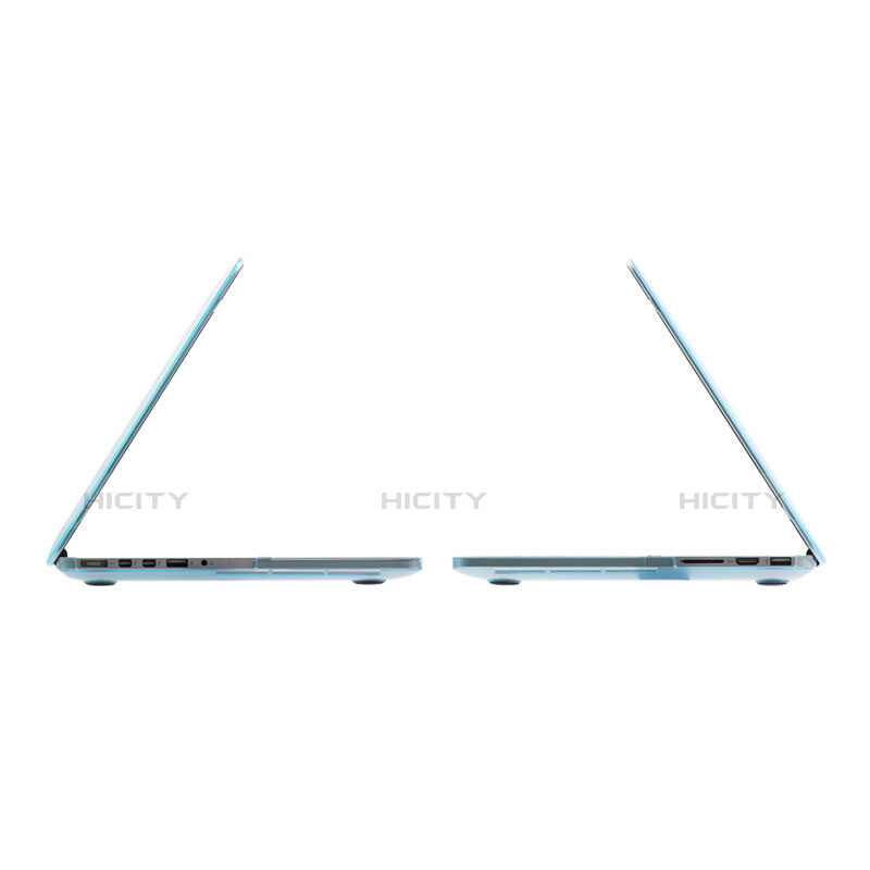 Custodia Ultra Slim Trasparente Rigida Opaca per Apple MacBook Air 11 pollici Blu