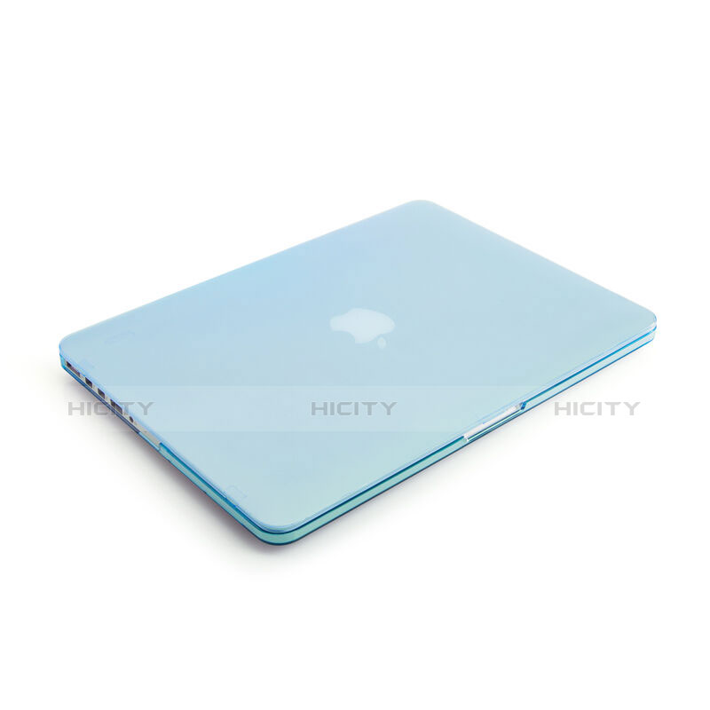 Custodia Ultra Slim Trasparente Rigida Opaca per Apple MacBook Air 13 pollici Blu