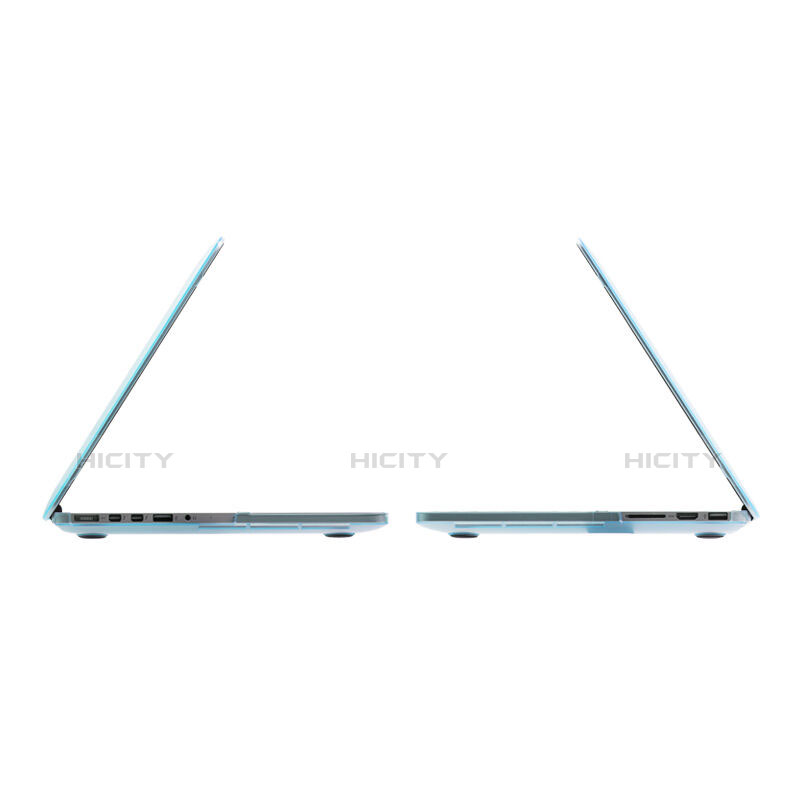 Custodia Ultra Slim Trasparente Rigida Opaca per Apple MacBook Pro 13 pollici Blu