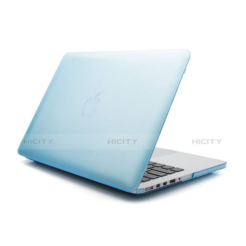 Custodia Ultra Slim Trasparente Rigida Opaca per Apple MacBook Pro 15 pollici Blu