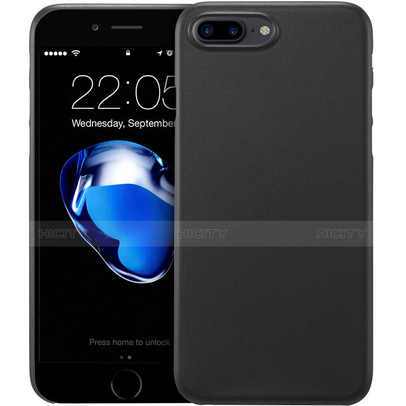 Custodia Ultra Sottile Rigida Opaca per Apple iPhone 7 Plus Nero