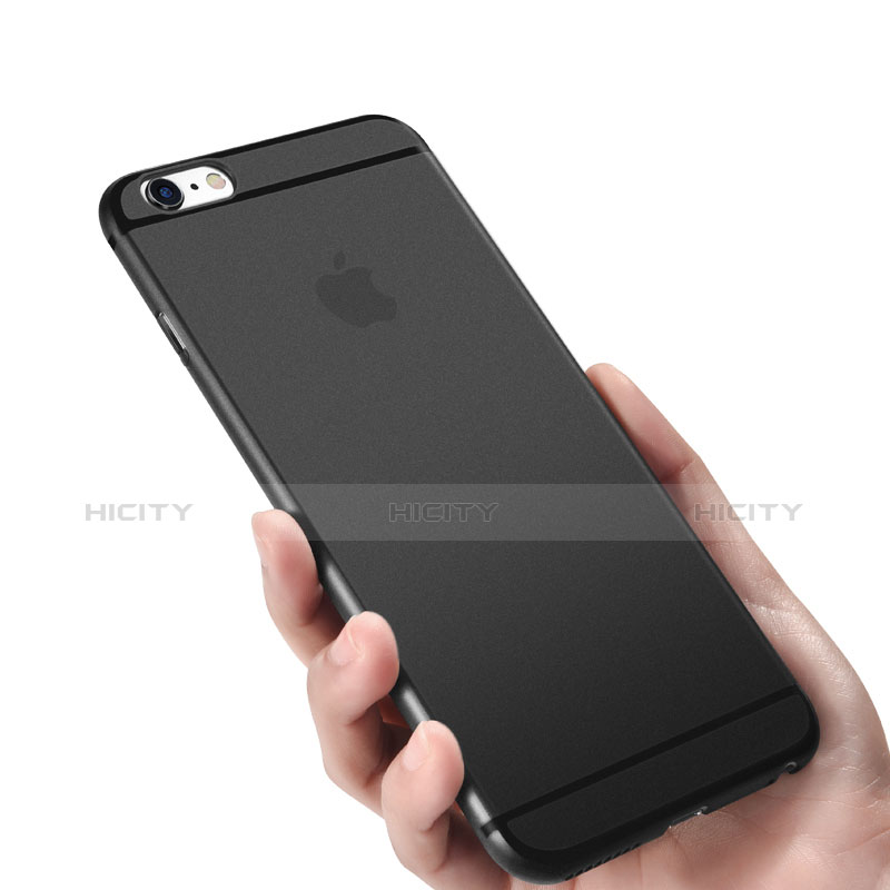 Custodia Ultra Sottile Rigida Opaca U02 per Apple iPhone 6 Nero