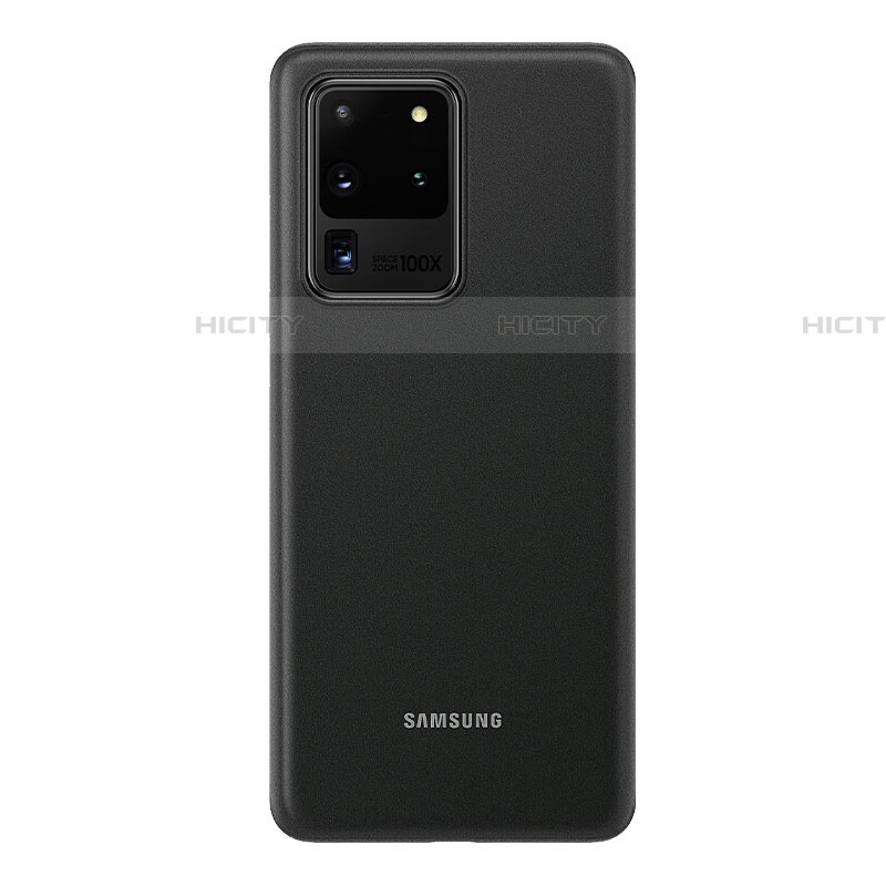 Custodia Ultra Sottile Trasparente Rigida Cover Opaca H01 per Samsung Galaxy S20 Ultra 5G Grigio