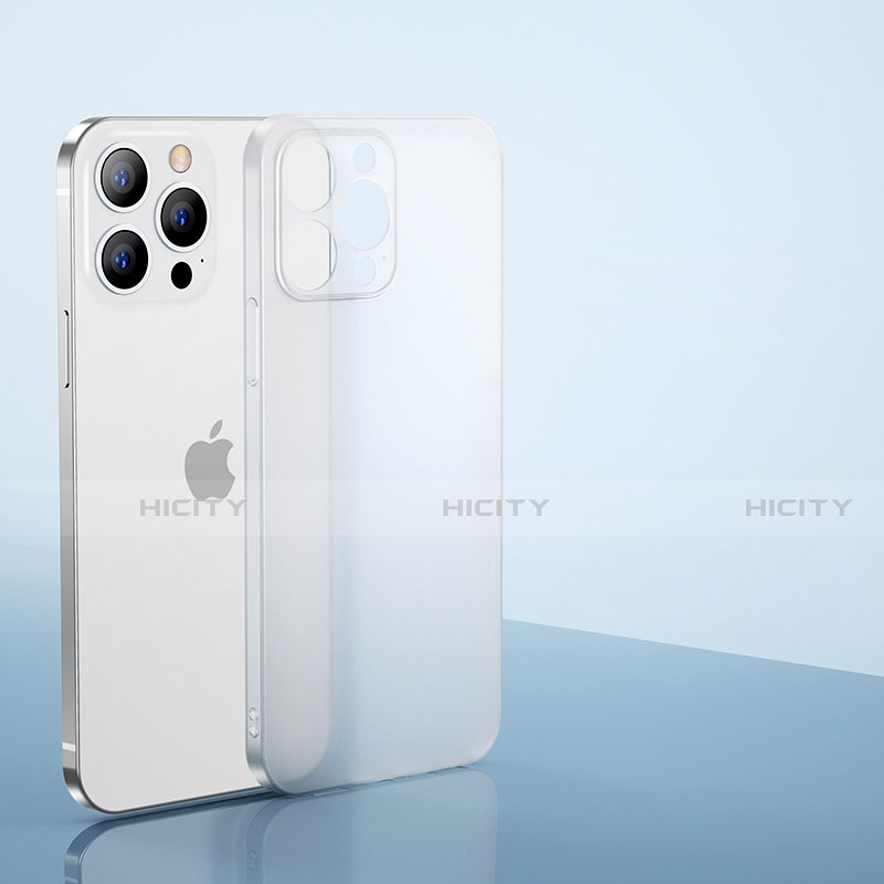 Custodia Ultra Sottile Trasparente Rigida Cover Opaca U01 per Apple iPhone 13 Pro