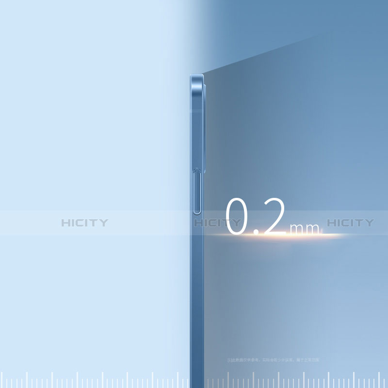 Custodia Ultra Sottile Trasparente Rigida Cover Opaca U01 per Apple iPhone 14 Pro Max
