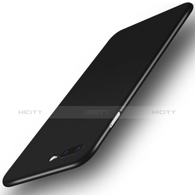 Custodia Ultra Sottile Trasparente Rigida Cover Opaca U01 per Apple iPhone 8 Plus Nero