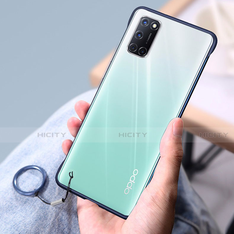 Custodia Ultra Sottile Trasparente Rigida Cover Opaca U01 per Oppo A72