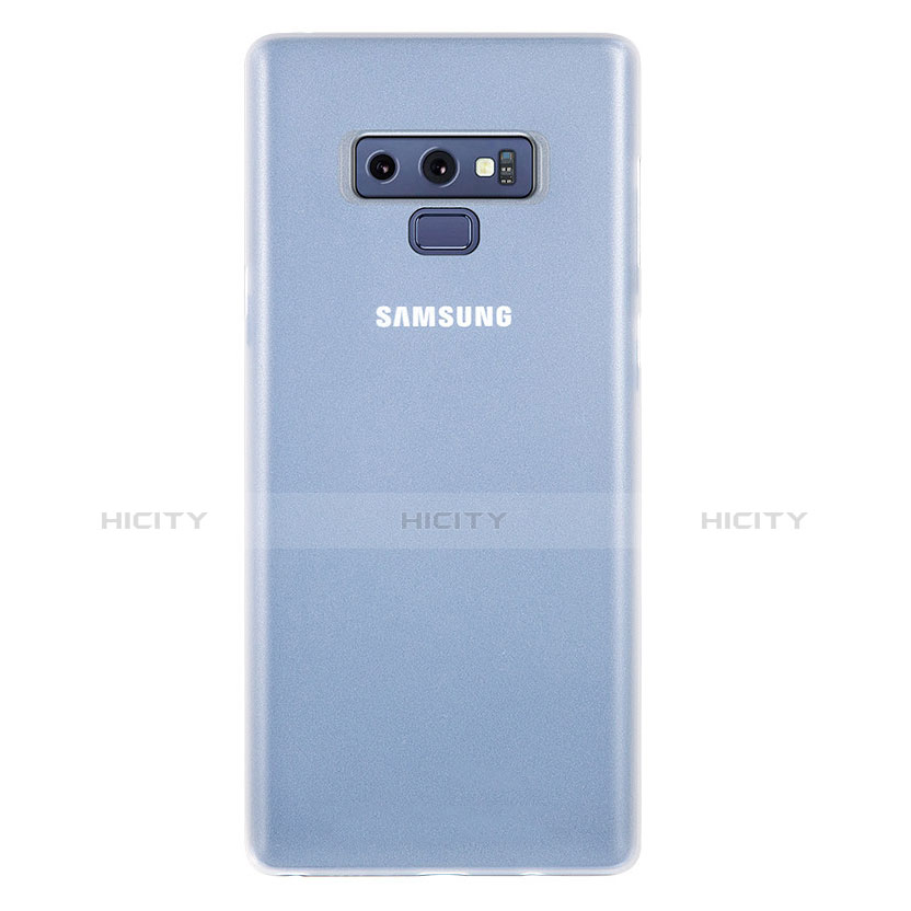 Custodia Ultra Sottile Trasparente Rigida Cover Opaca U01 per Samsung Galaxy Note 9 Bianco