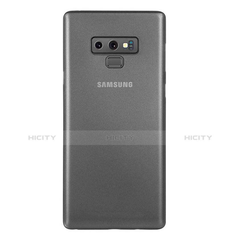 Custodia Ultra Sottile Trasparente Rigida Cover Opaca U01 per Samsung Galaxy Note 9 Grigio