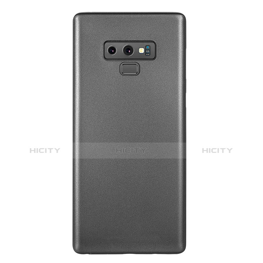 Custodia Ultra Sottile Trasparente Rigida Cover Opaca U01 per Samsung Galaxy Note 9 Nero