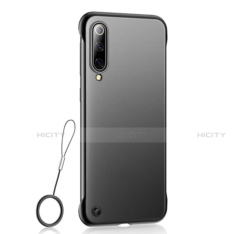 Custodia Ultra Sottile Trasparente Rigida Cover Opaca U01 per Xiaomi Mi A3 Nero