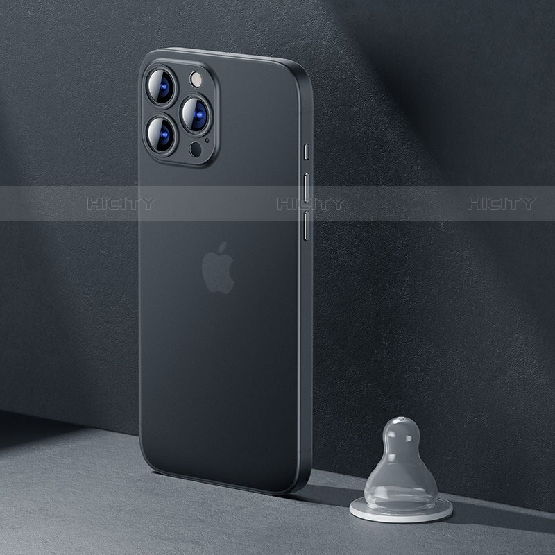 Custodia Ultra Sottile Trasparente Rigida Cover Opaca U06 per Apple iPhone 13 Pro