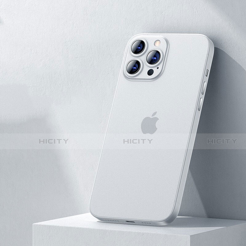 Custodia Ultra Sottile Trasparente Rigida Cover Opaca U06 per Apple iPhone 13 Pro Max