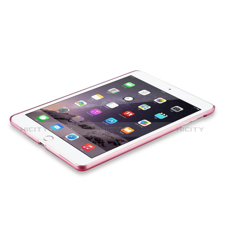 Custodia Ultra Sottile Trasparente Rigida Opaca per Apple iPad Mini 2 Rosa