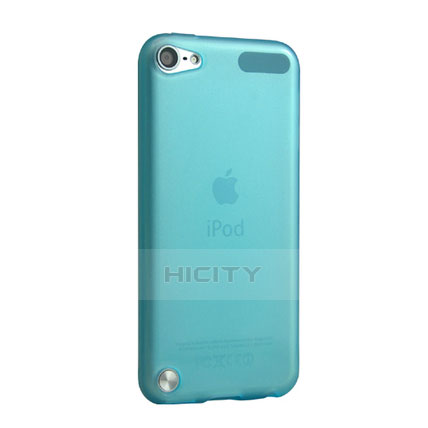 Custodia Ultra Sottile Trasparente Rigida Opaca per Apple iPod Touch 5 Cielo Blu