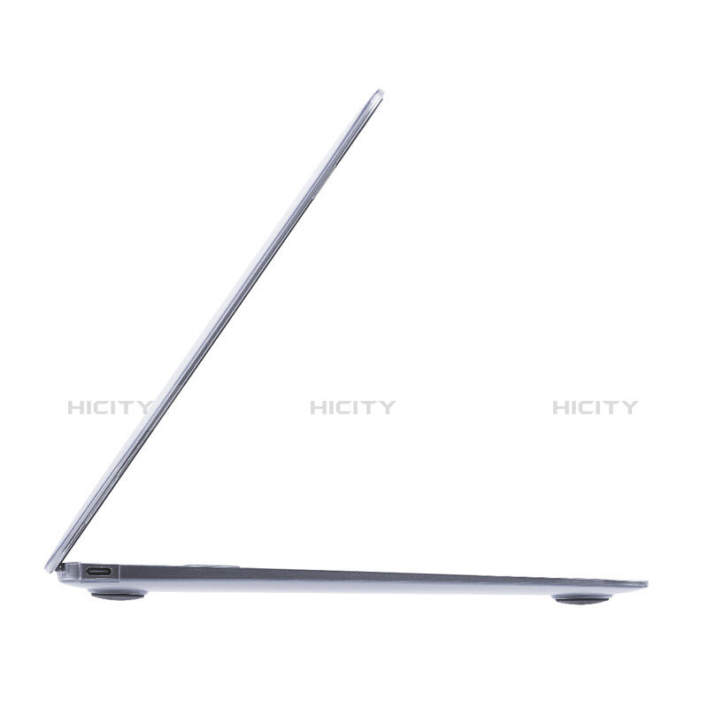 Custodia Ultra Sottile Trasparente Rigida Opaca per Apple MacBook 12 pollici Bianco