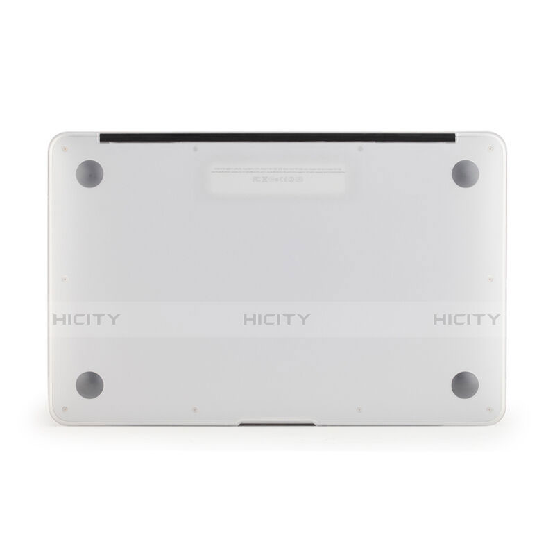Custodia Ultra Sottile Trasparente Rigida Opaca per Apple MacBook Pro 13 pollici Bianco