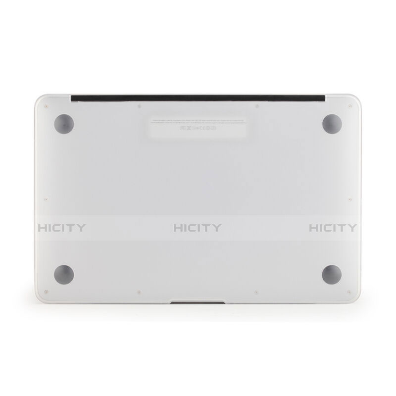 Custodia Ultra Sottile Trasparente Rigida Opaca per Apple MacBook Pro 15 pollici Retina Bianco