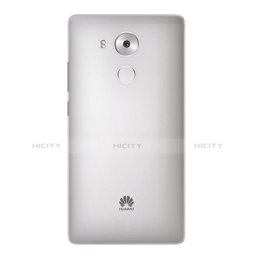 Custodia Ultra Sottile Trasparente Rigida Opaca per Huawei Mate 8 Grigio