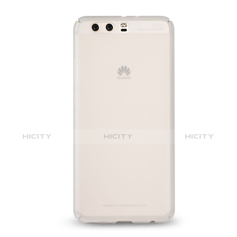 Custodia Ultra Sottile Trasparente Rigida Opaca per Huawei P10 Bianco