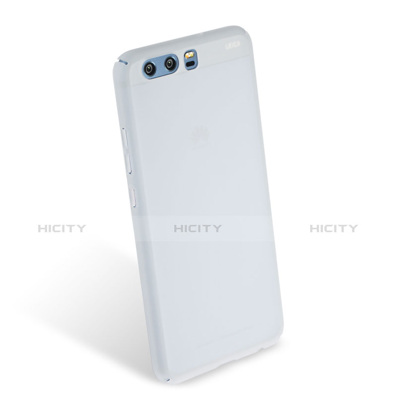 Custodia Ultra Sottile Trasparente Rigida Opaca per Huawei P10 Bianco