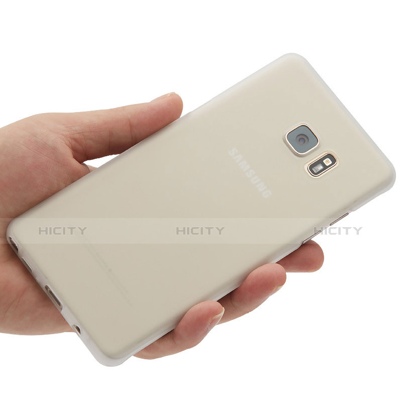 Custodia Ultra Sottile Trasparente Rigida Opaca per Samsung Galaxy Note 7 Bianco
