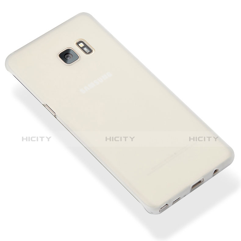 Custodia Ultra Sottile Trasparente Rigida Opaca per Samsung Galaxy Note 7 Bianco