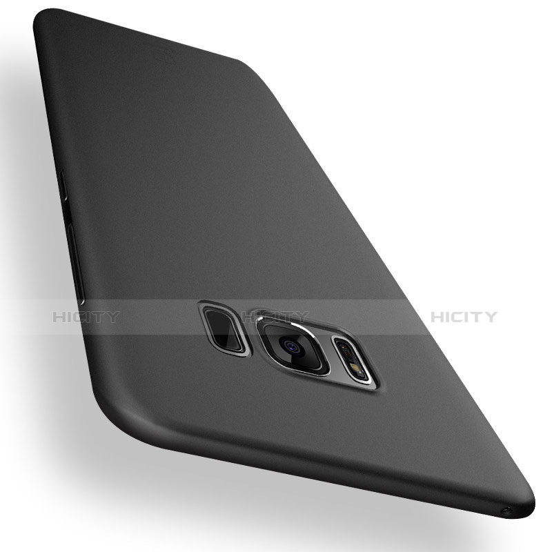 Custodia Ultra Sottile Trasparente Rigida Opaca T01 per Samsung Galaxy S8 Nero